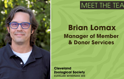 Meet the CZS Team: Brian Lomax, Manager of Member & Donor Services